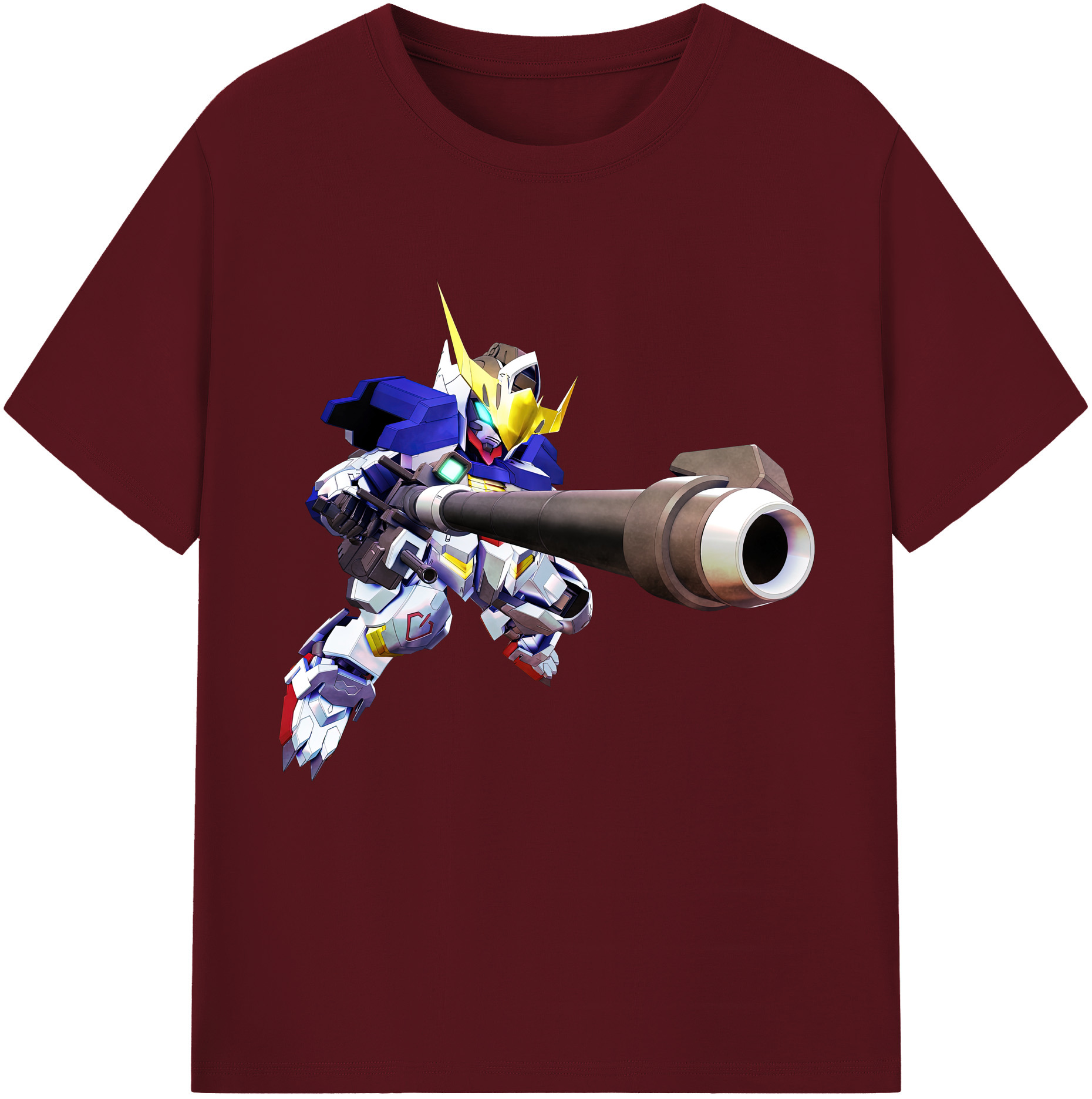 （画像用） 機動戦士ガンダム Mobile Suit Gundam 綿100％半袖Tシャツ（フロントプリント）